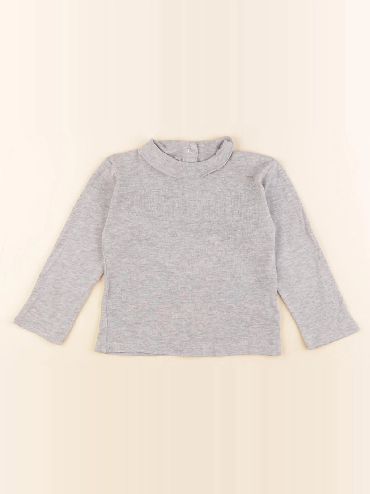Vertbaudet - sous-pull gris - 36 mois
