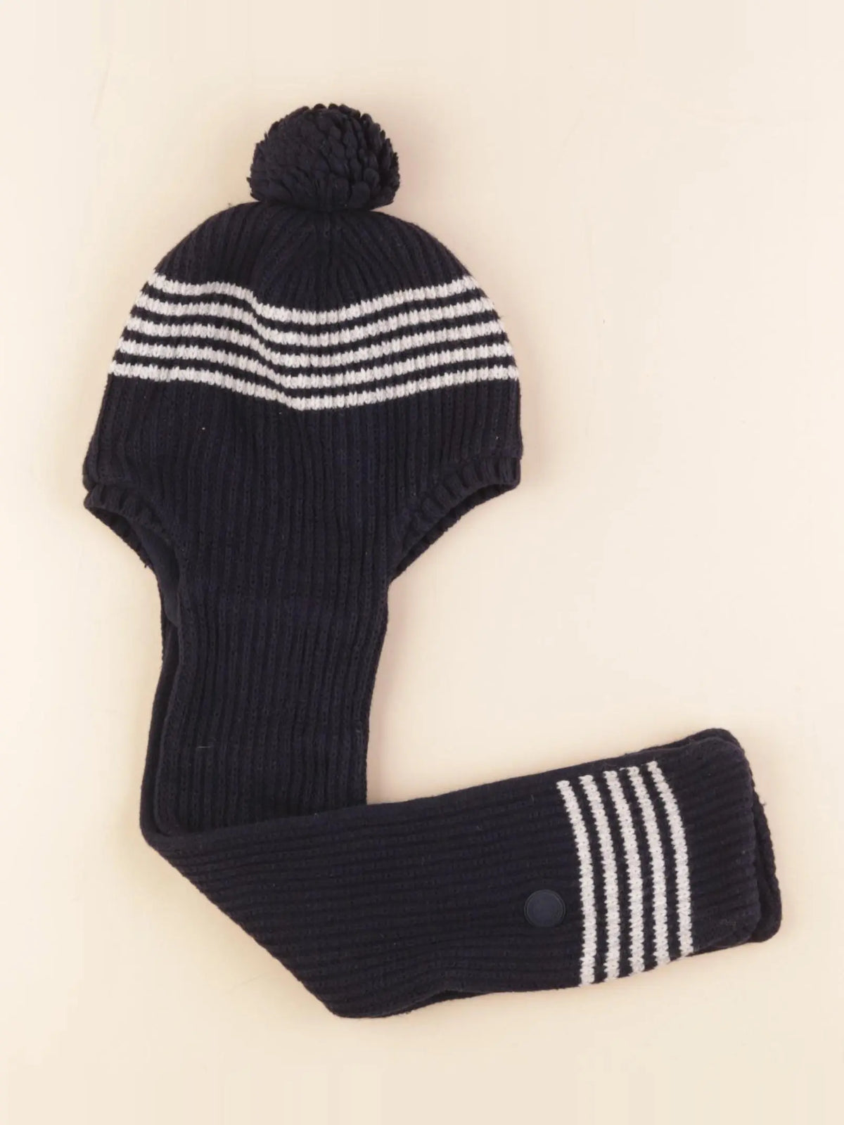 Jacadi - bonnet bleu - 24/36 mois