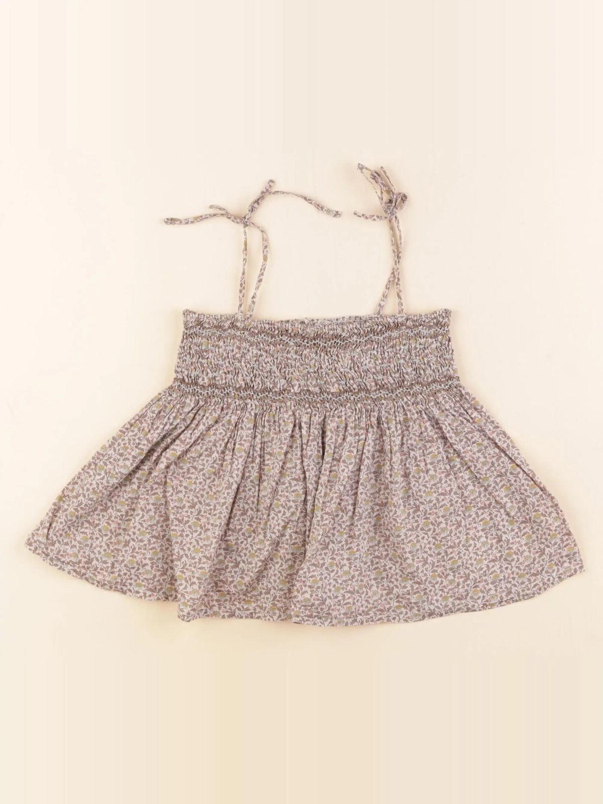 Bonpoint - blouse marron - 4 ans