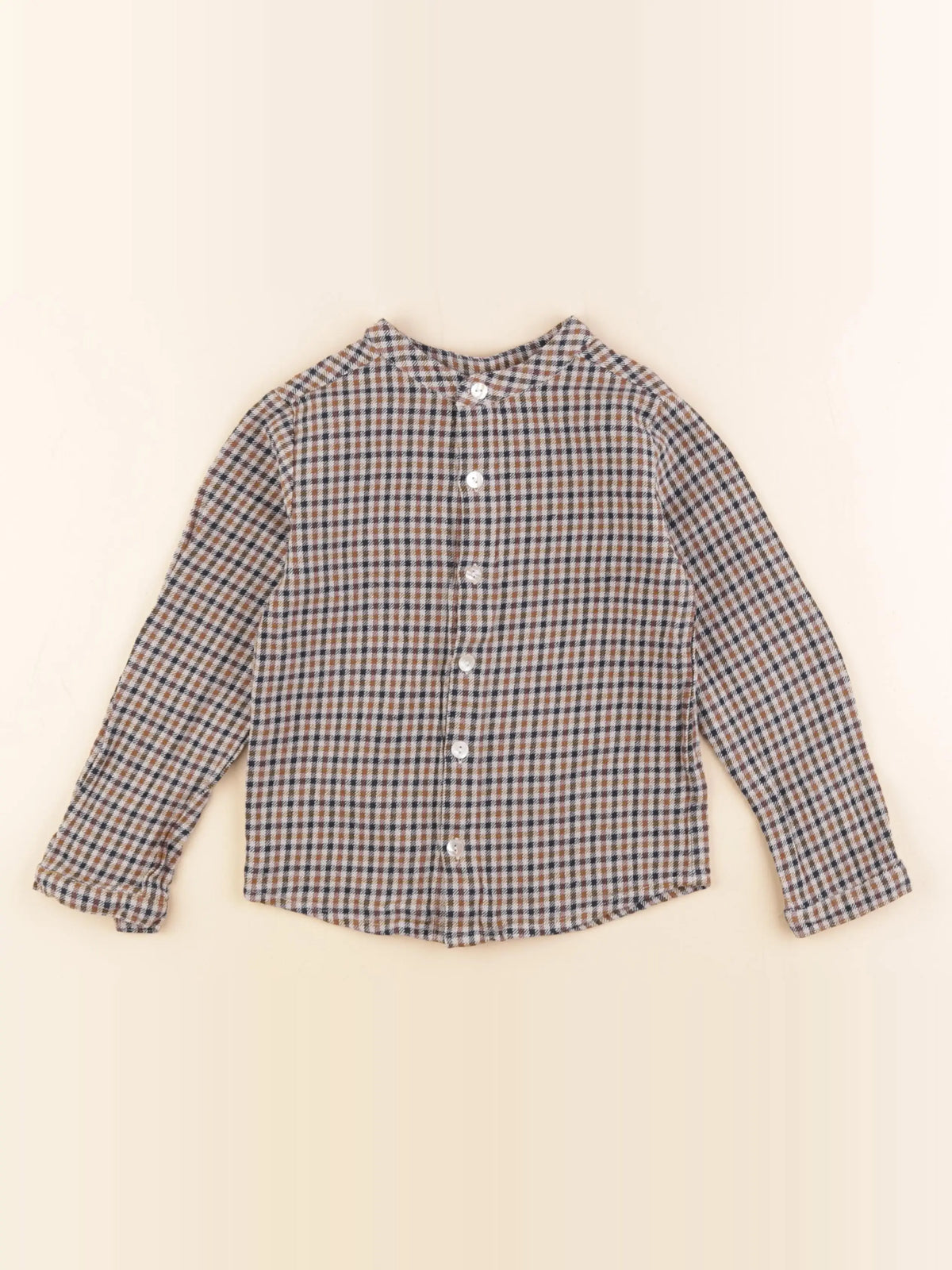 Lililotte - blouse marron - 6 ans