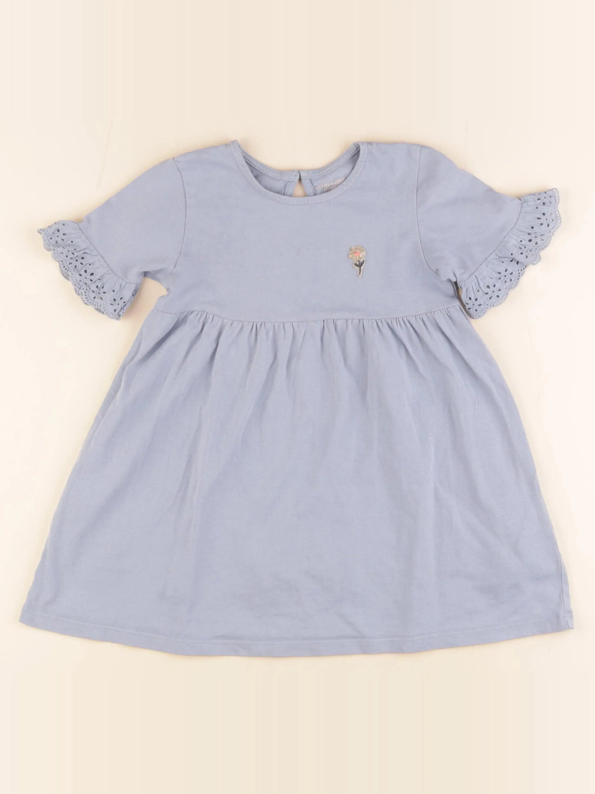 Vertbaudet - robe bleu - 3 ans