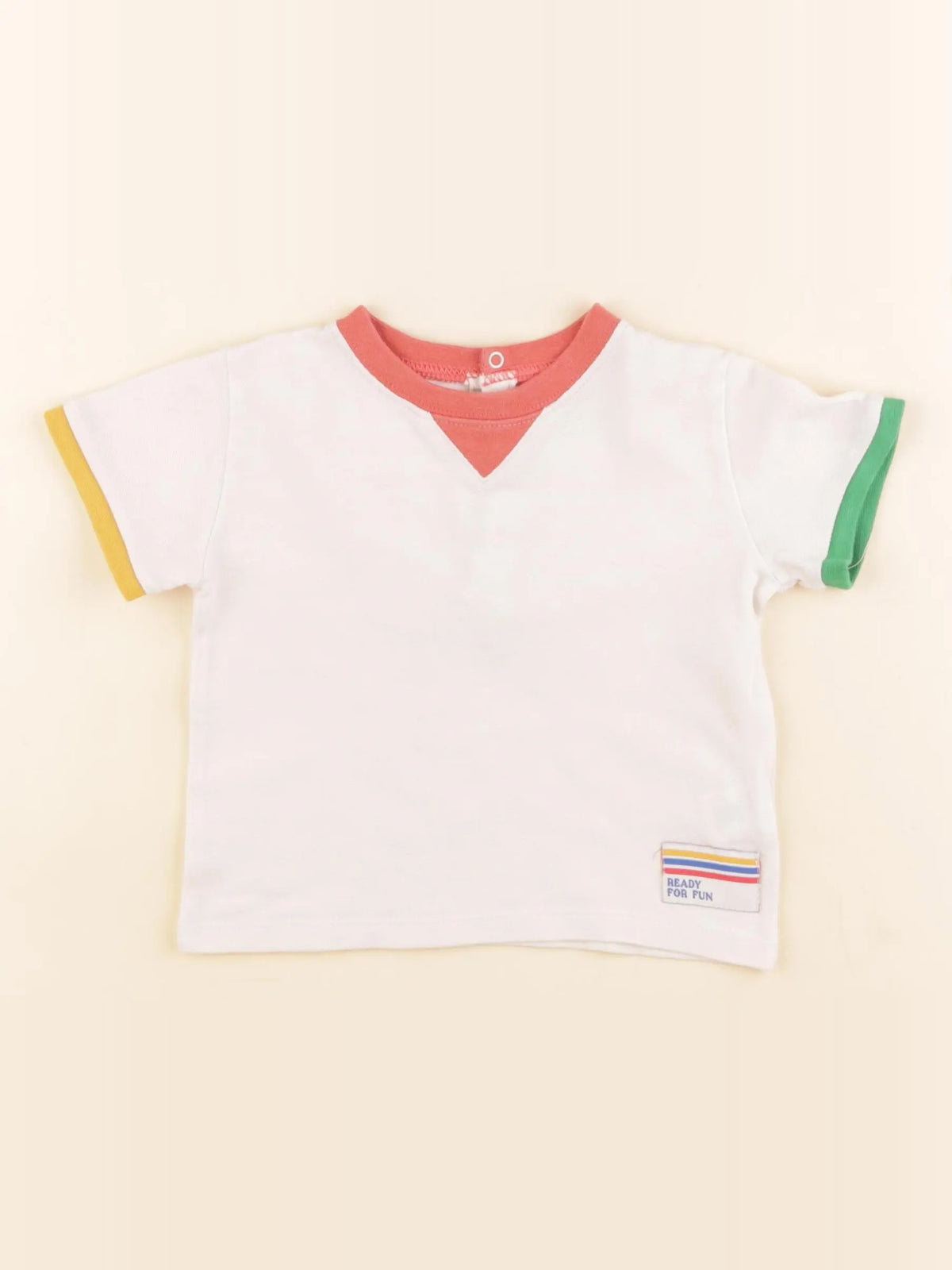 Boutchou - tee-shirt beige - 18 mois