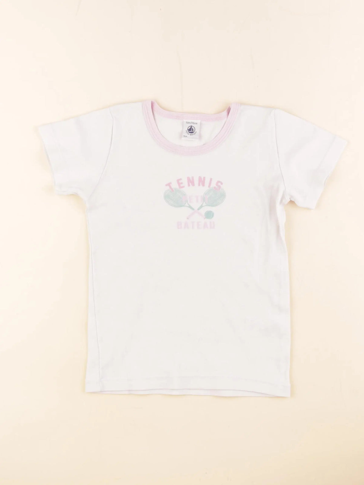 Petit Bateau - maillot de corps blanc - 6 ans