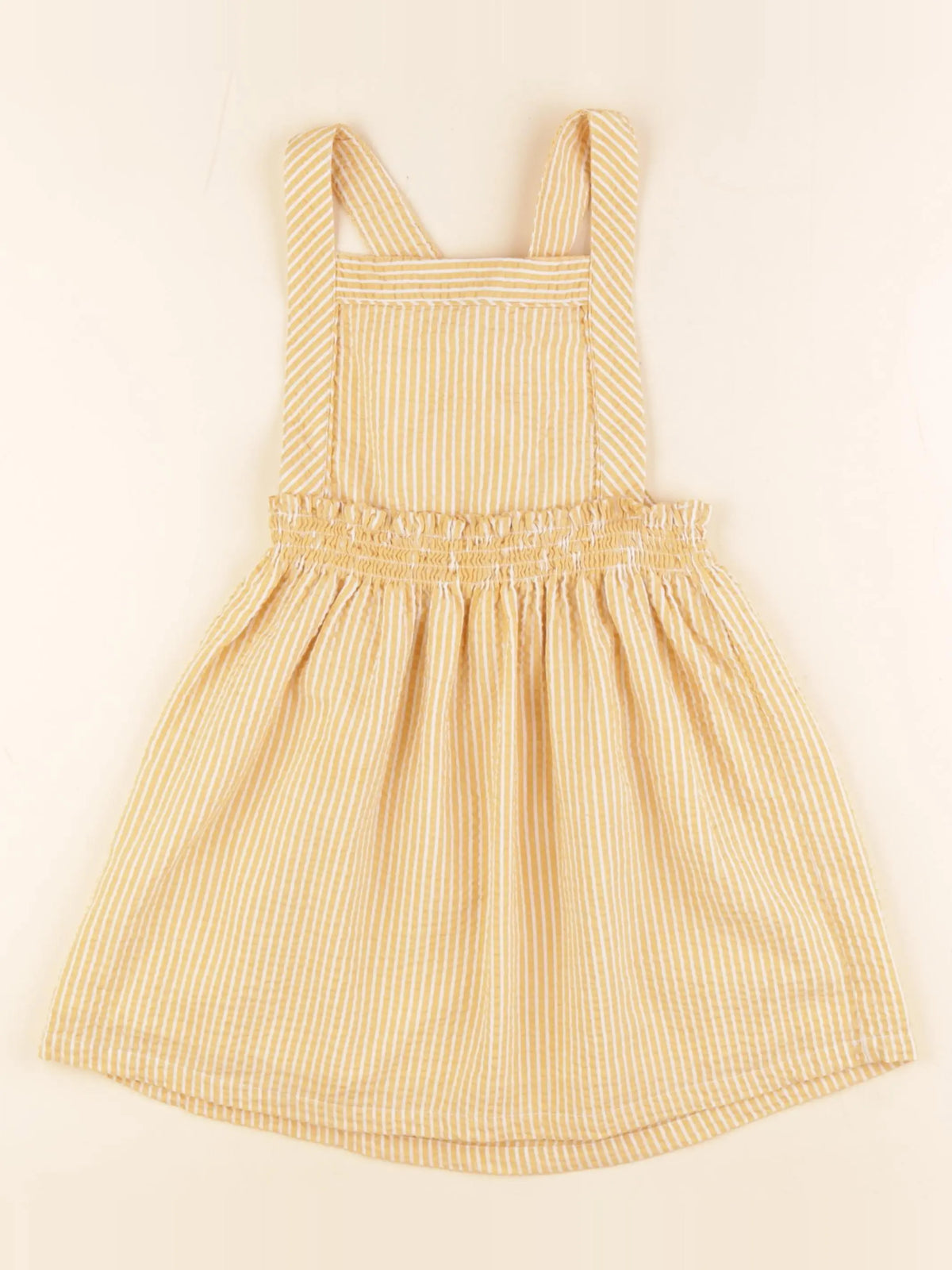 Cyrillus - robe jaune - 6 ans