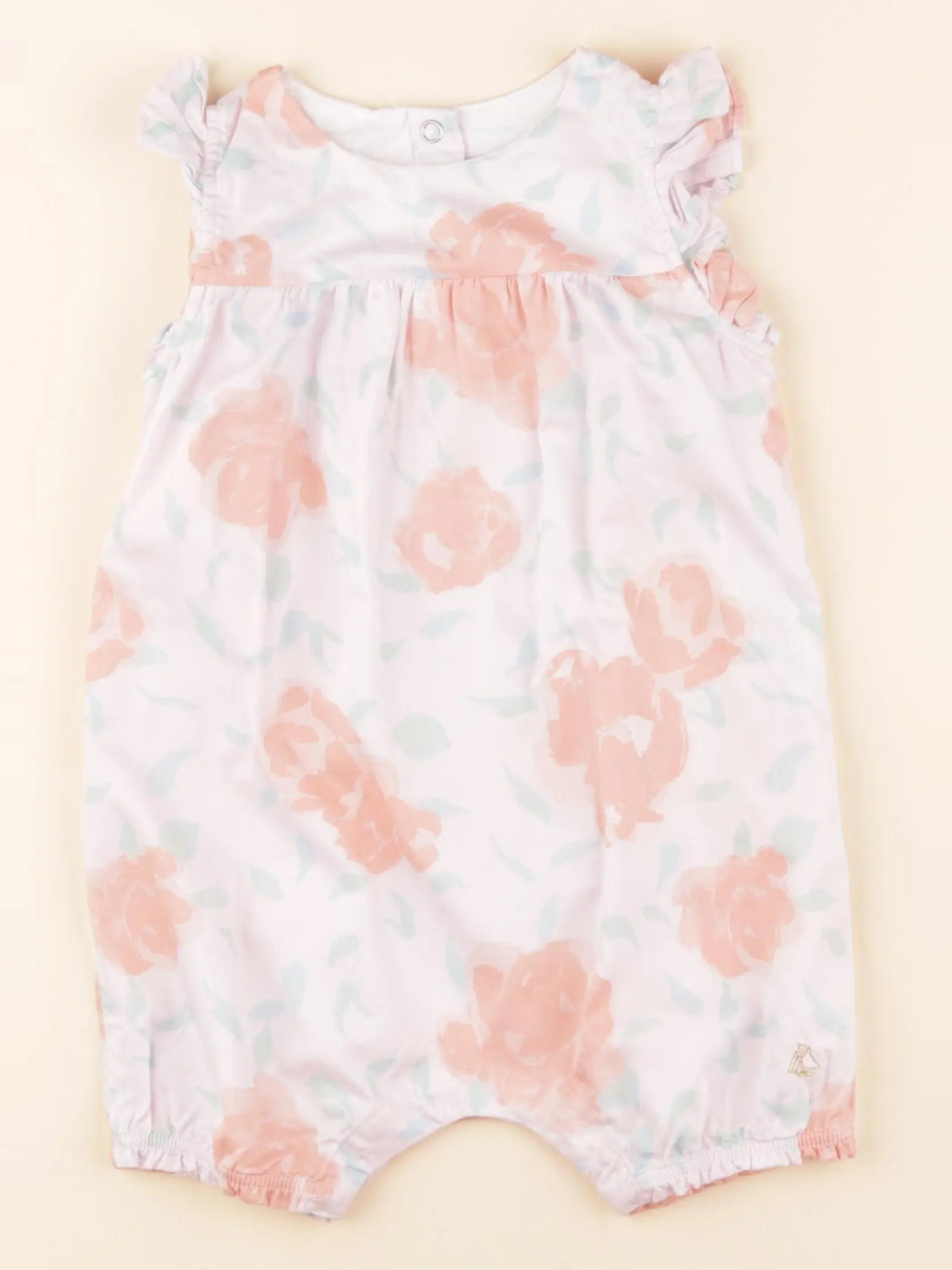 Petit Bateau - combinaison rose - 24 mois