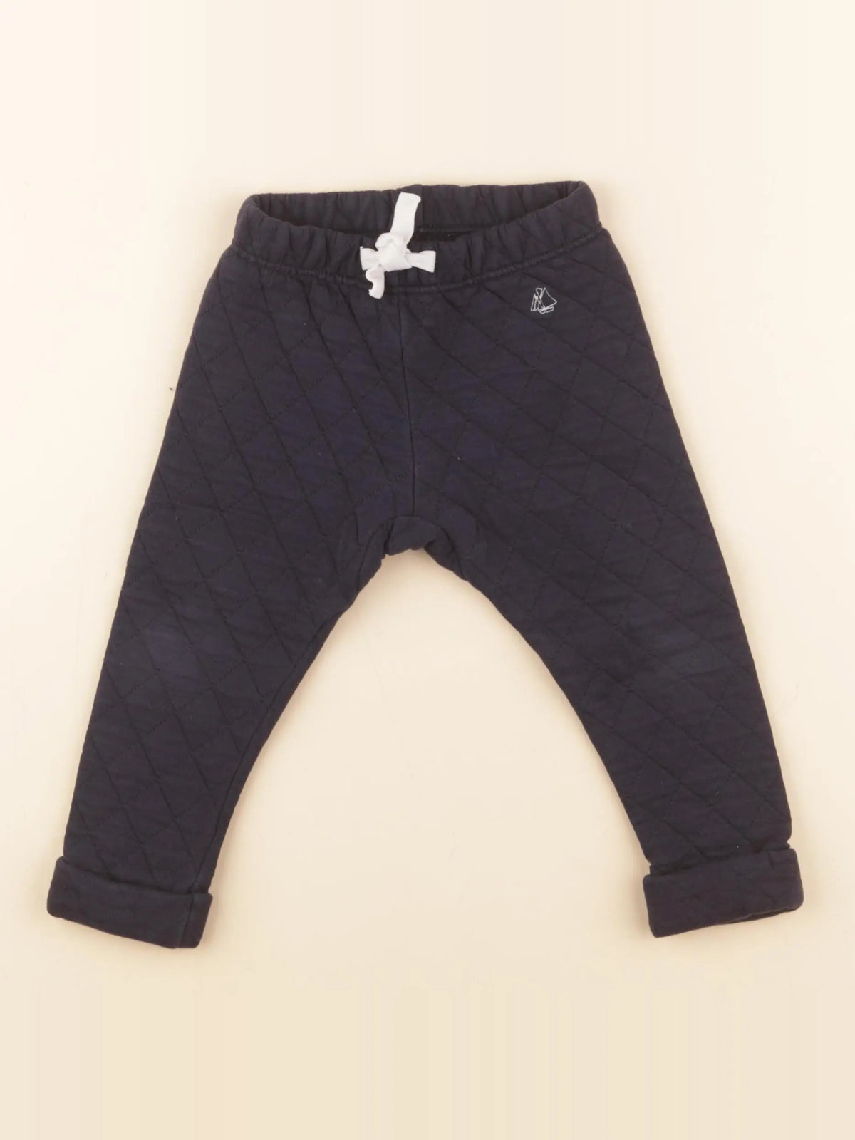 Petit Bateau - jogging bleu - 18 mois