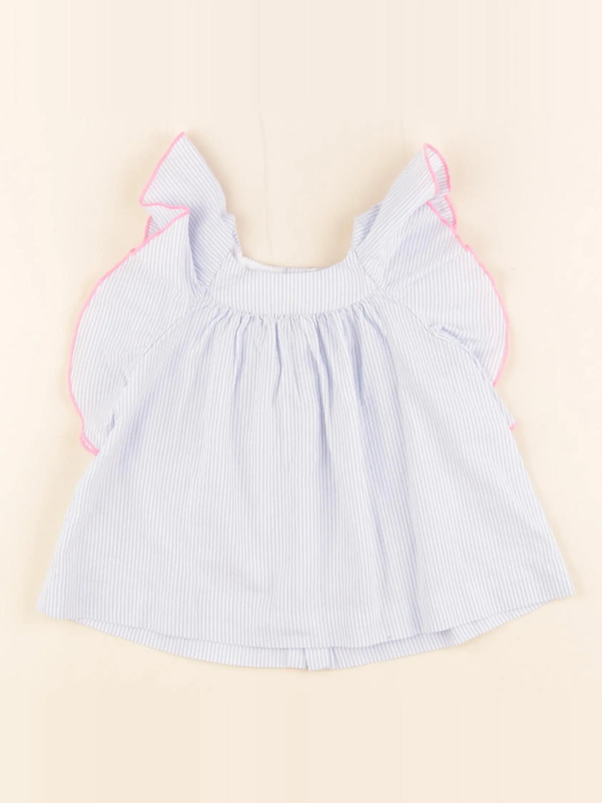 Jacadi - blouse bleu - 18 mois