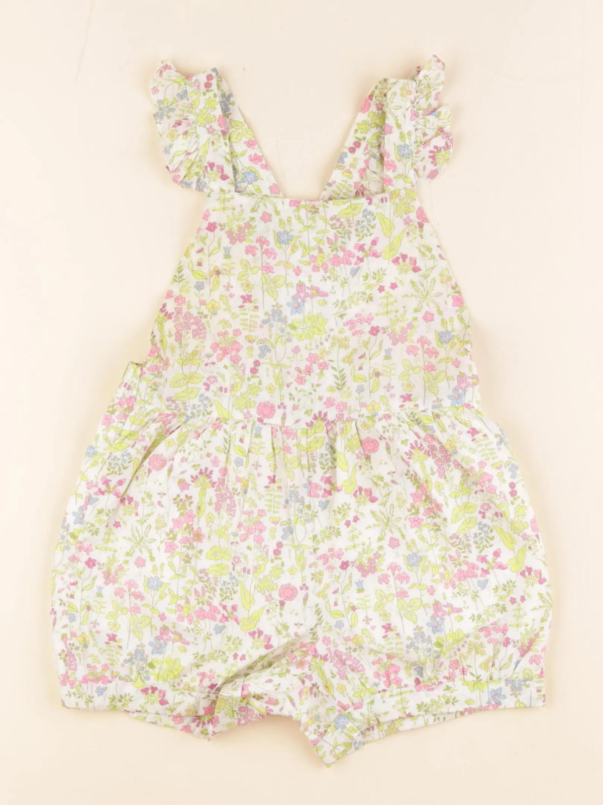 Jacadi - combinaison liberty multicolore - 36 mois