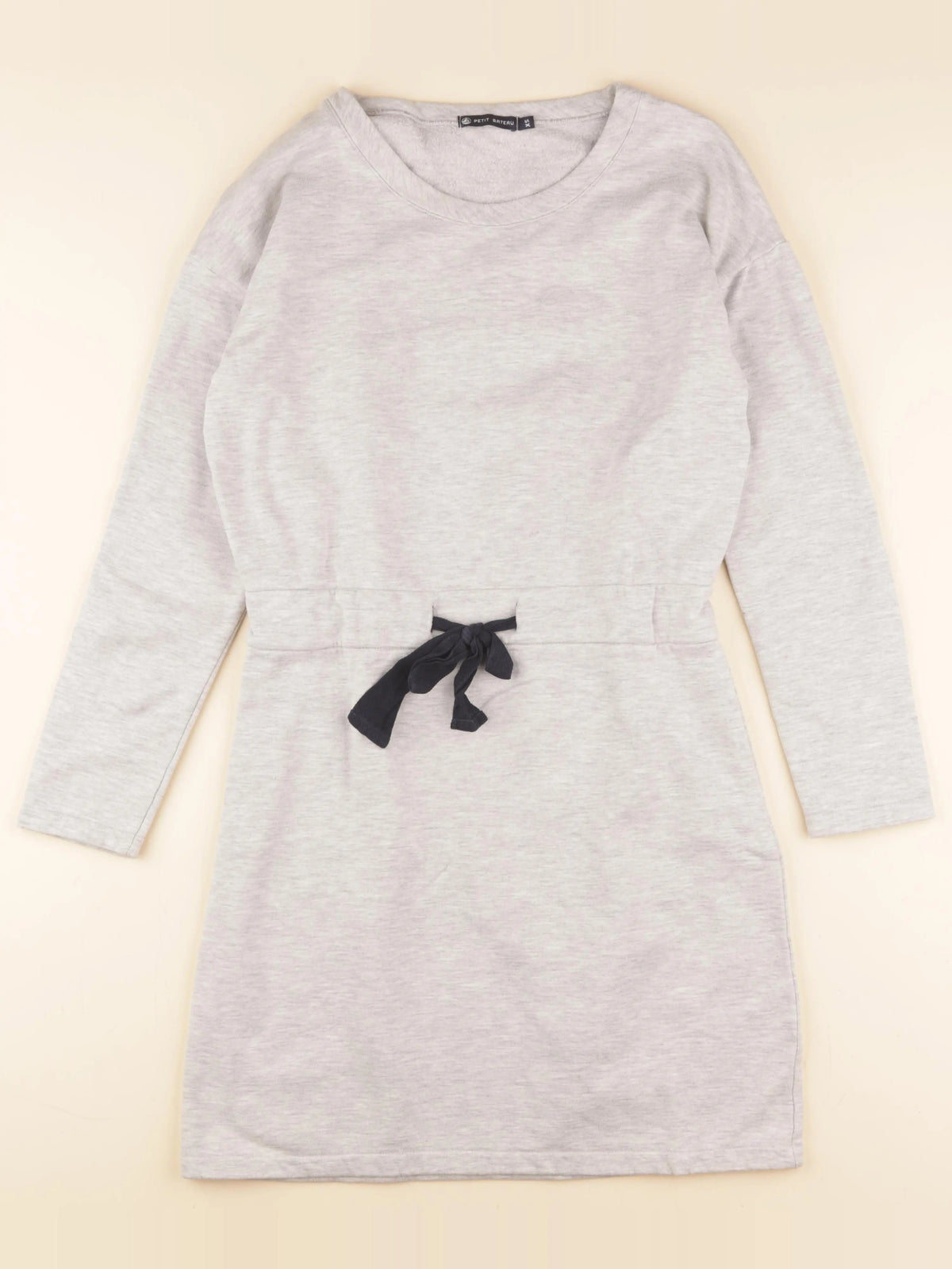 Petit Bateau - robe gris - 12 ans