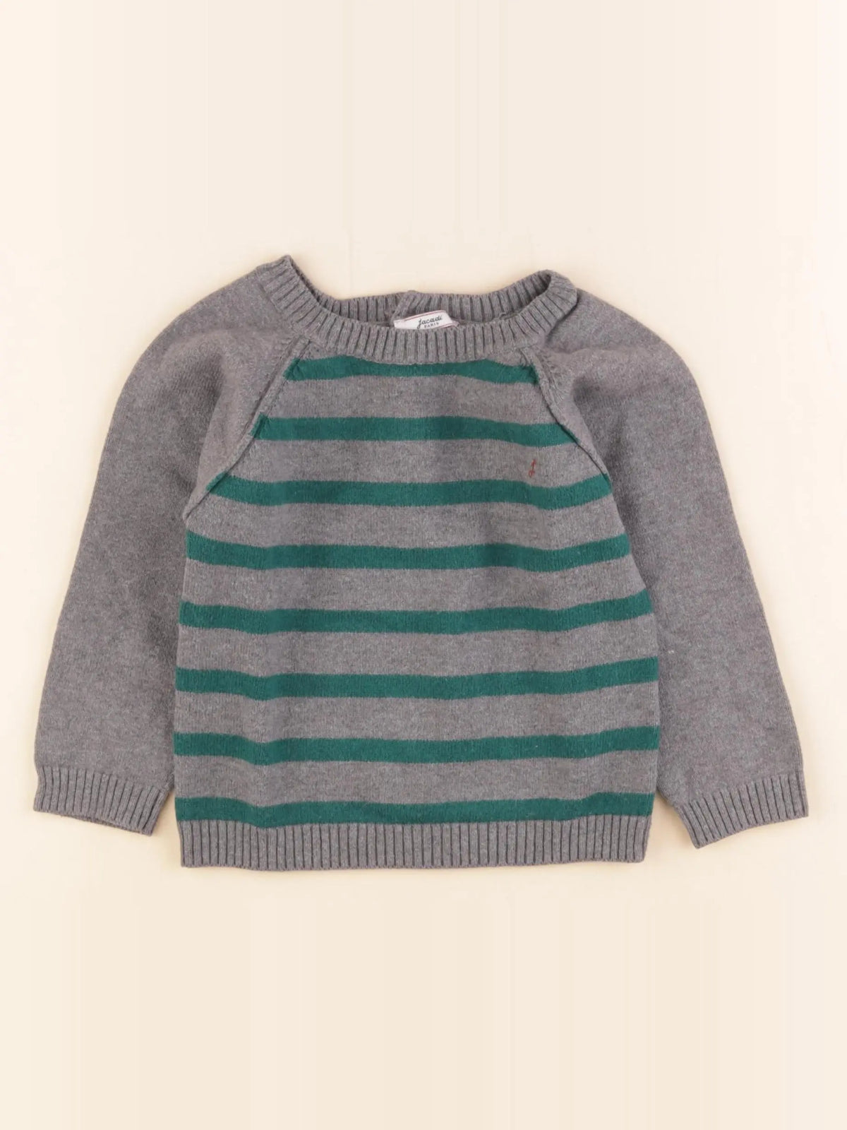 Jacadi - pull gris - 36 mois