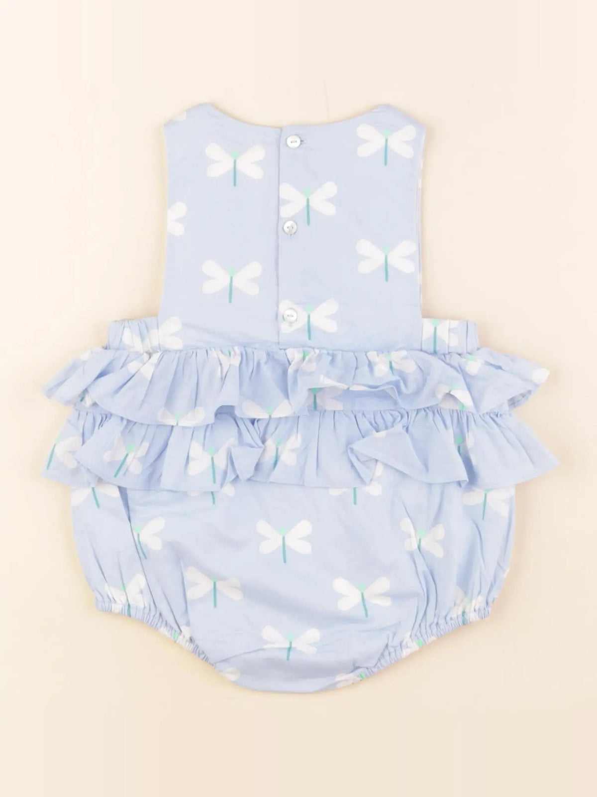 Jacadi - combinaison bleu - 6 mois