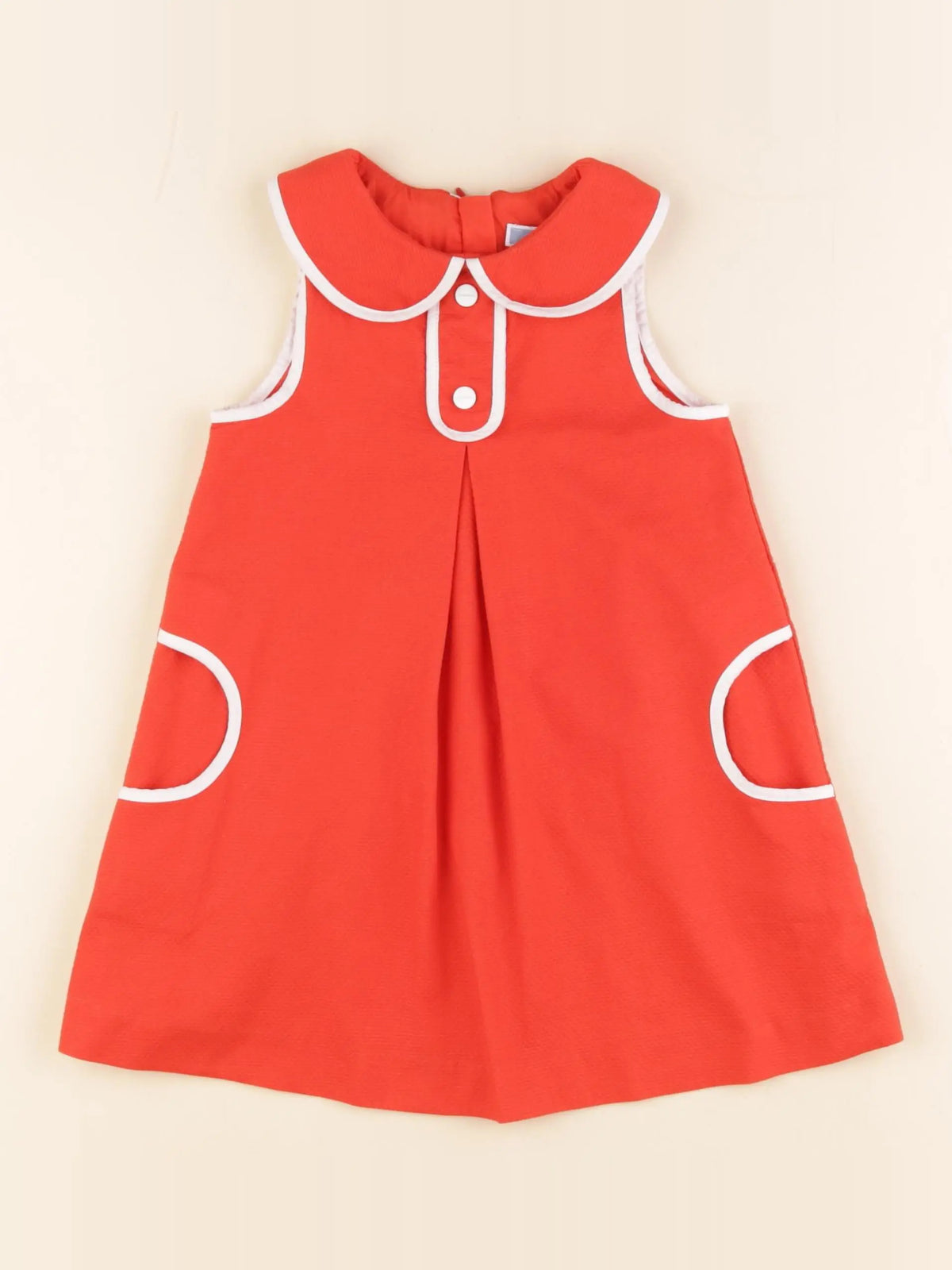 Jacadi - robe rouge - 36 mois