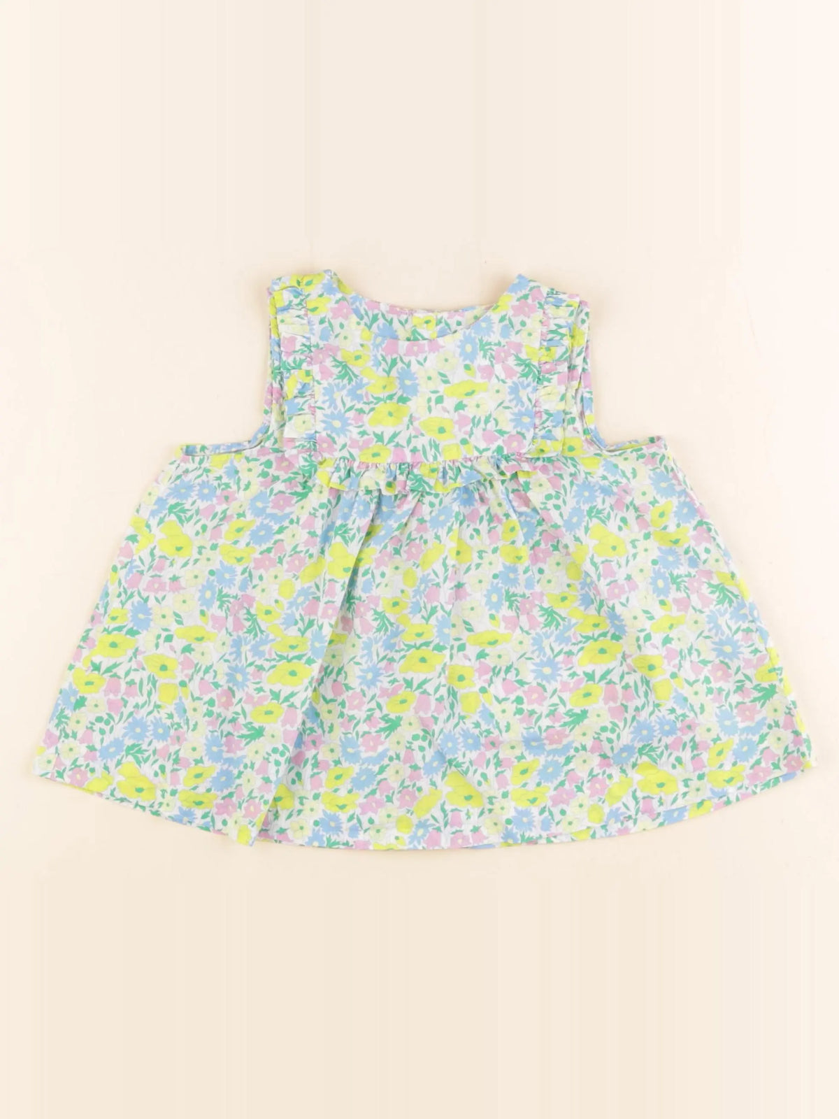 Jacadi - blouse liberty multicolore - 36 mois