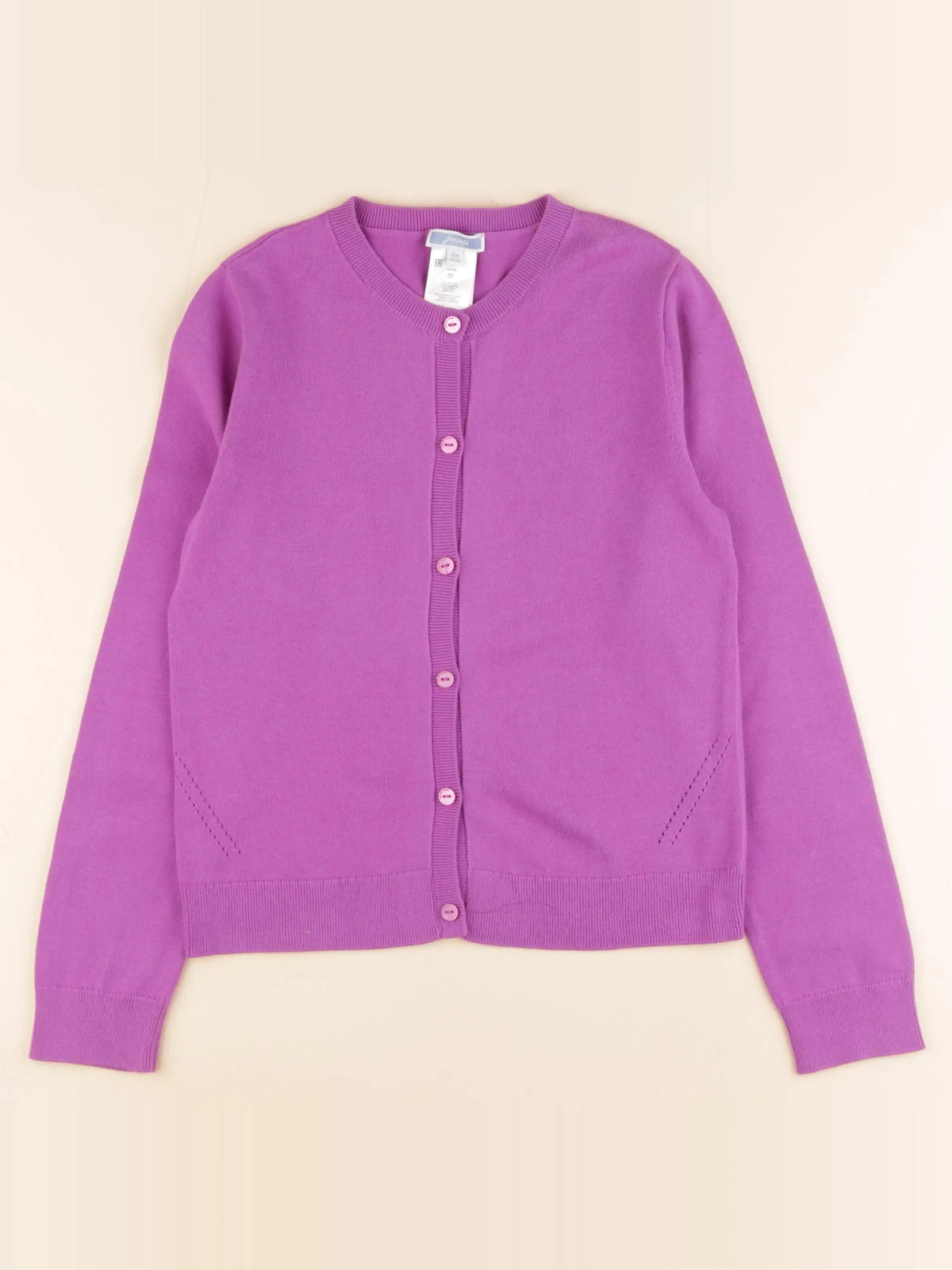 Jacadi - gilet violet - 12 ans