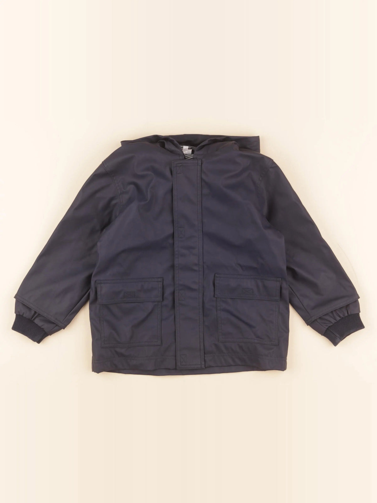 Petit Bateau - imperméable bleu - 3 ans
