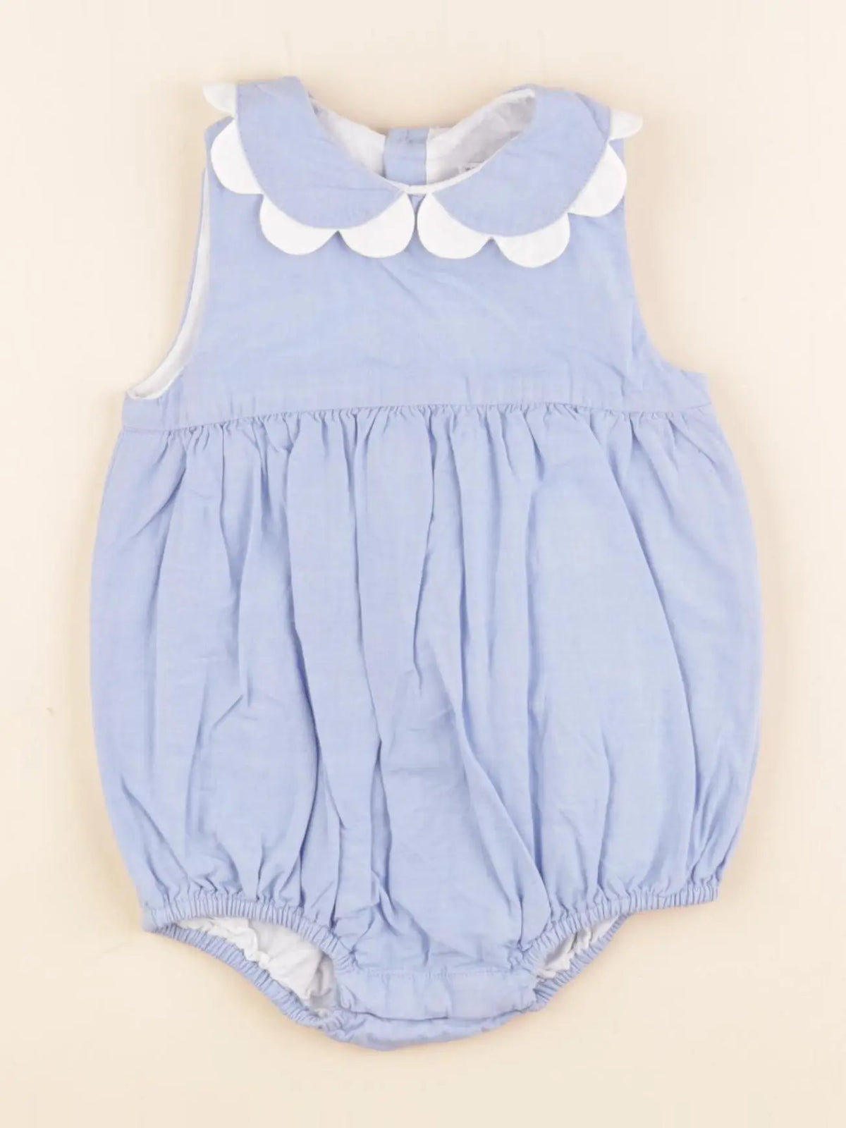 Jacadi - combinaison bleu - 6 mois