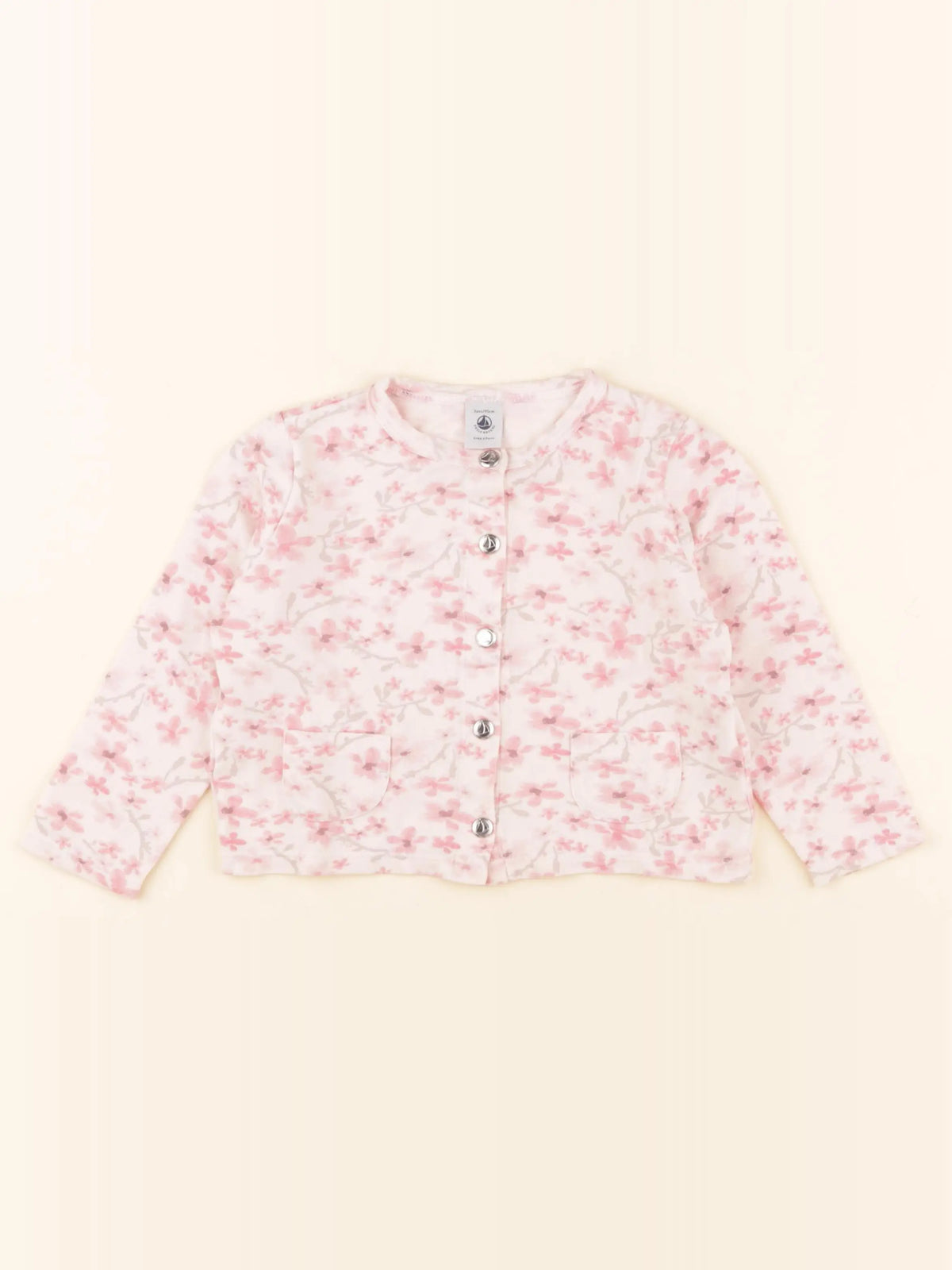 Petit Bateau - tee-shirt rose - 3 ans