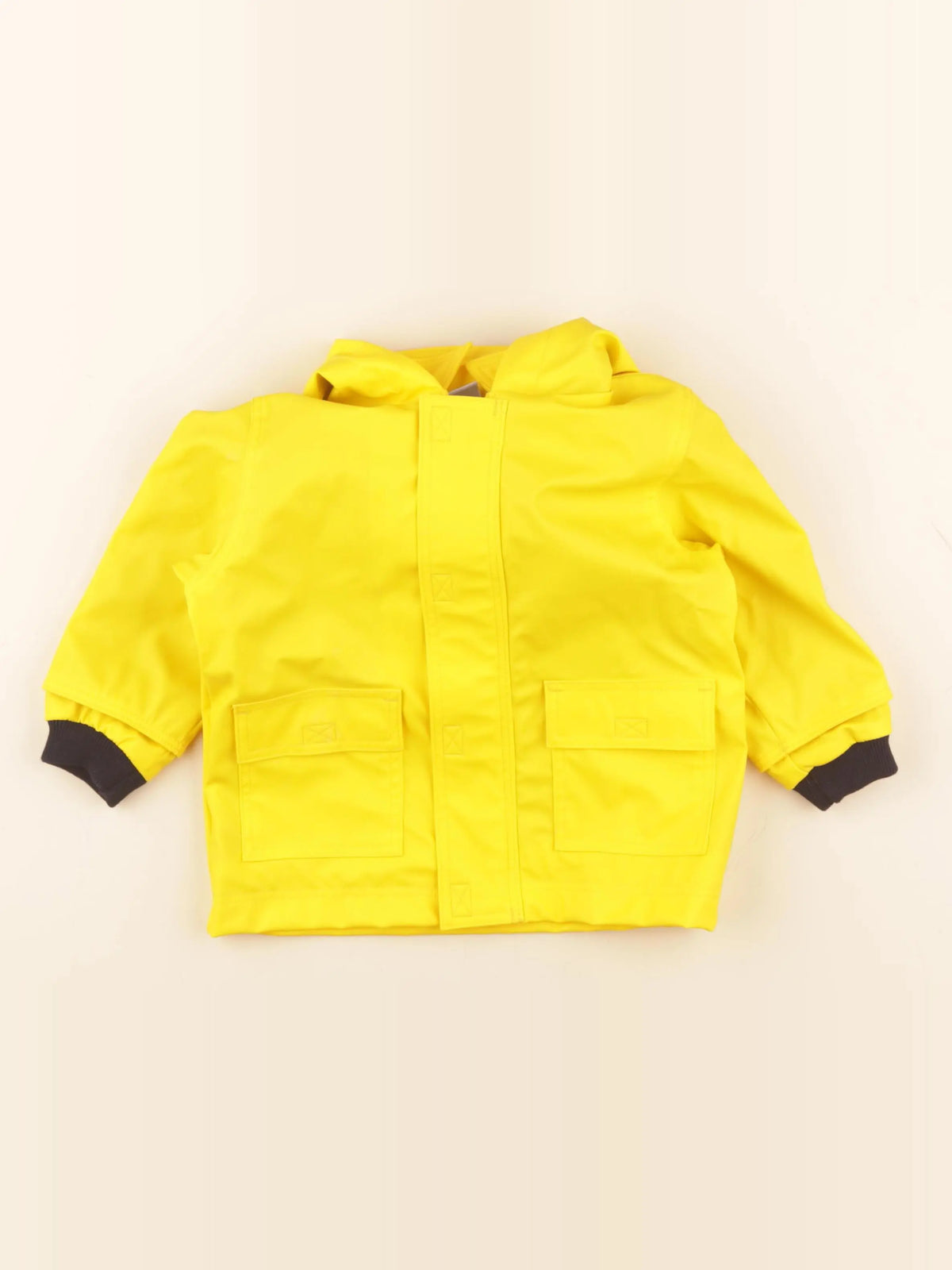 Petit Bateau - imperméable jaune - 12 mois