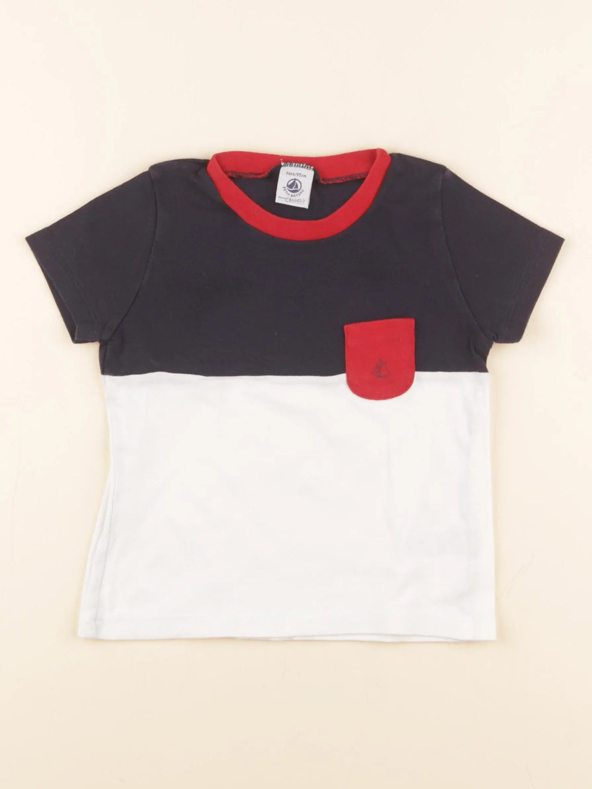 Petit Bateau - tee-shirt multicolore - 3 ans
