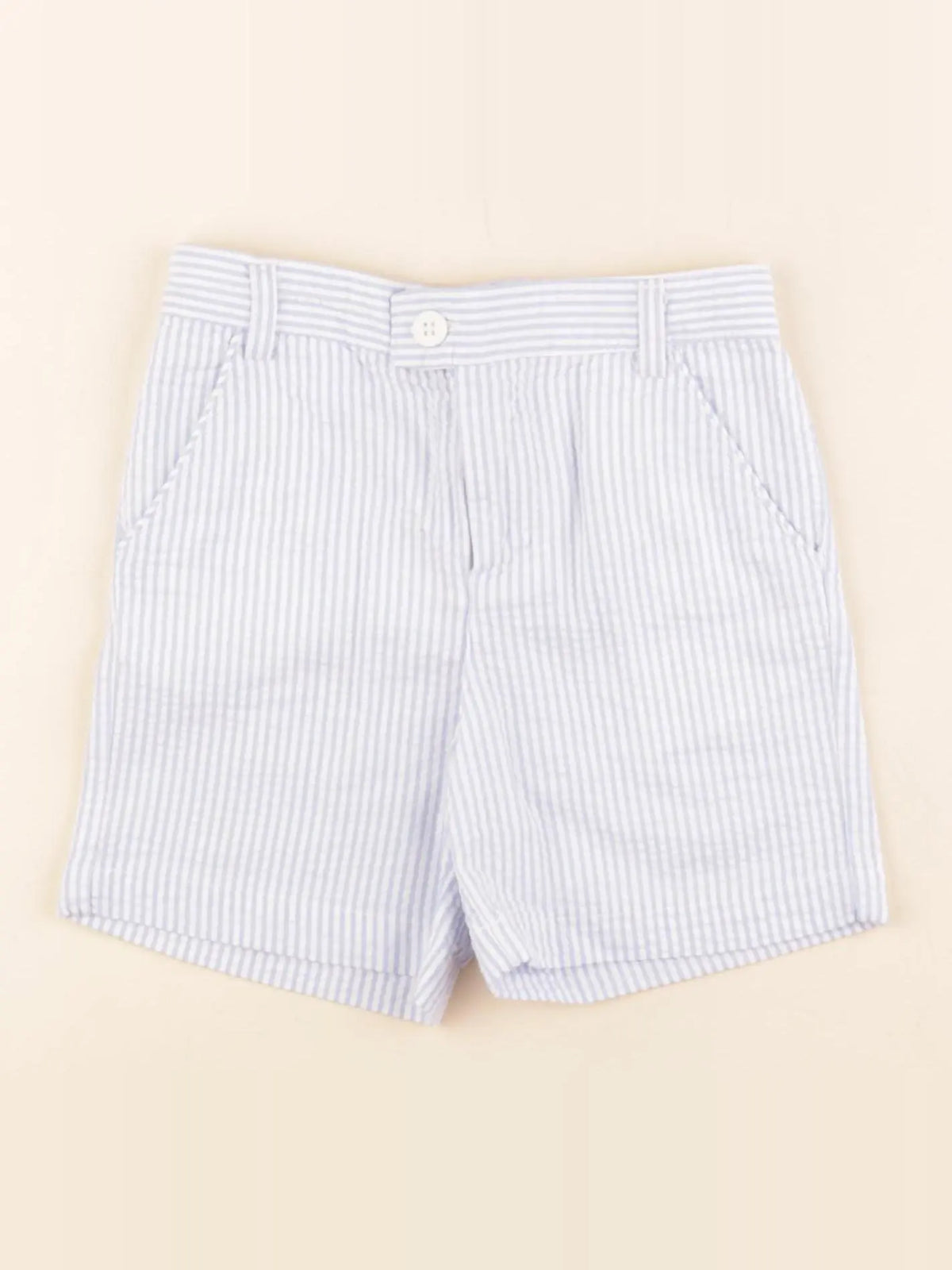 Jacadi - short bleu, blanc - 24 mois