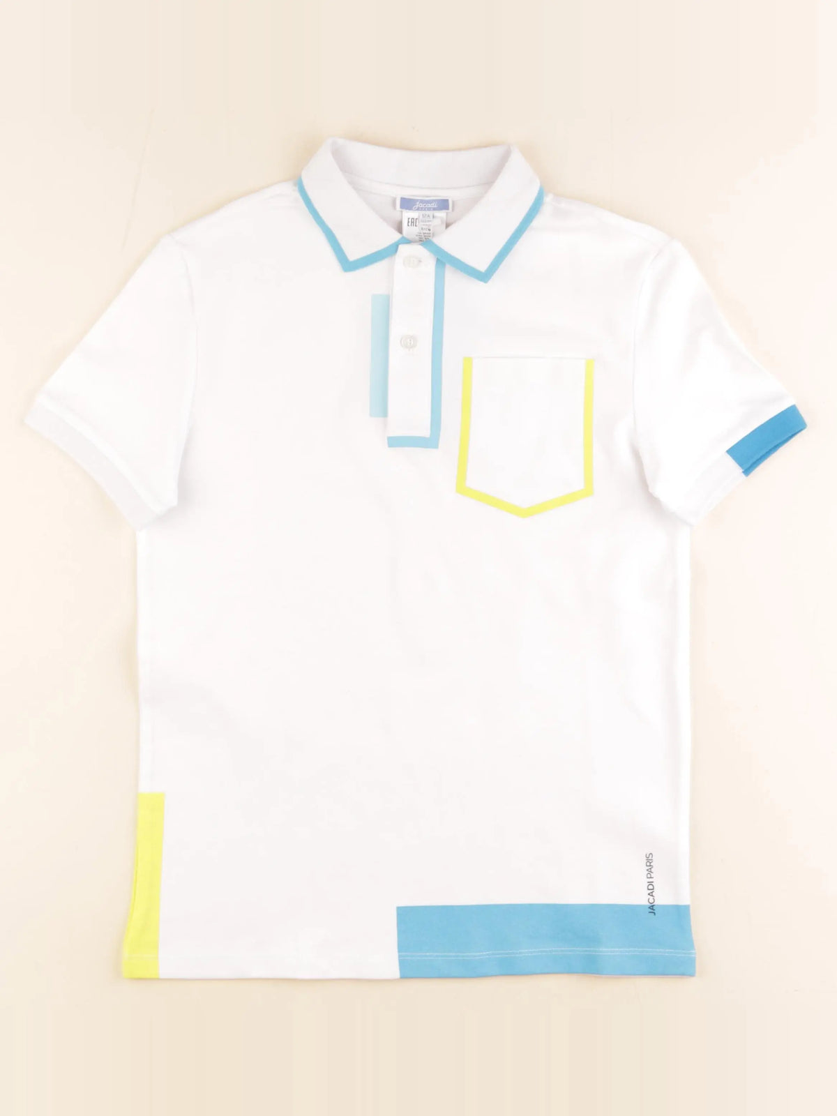 Jacadi - polo blanc - 12 ans