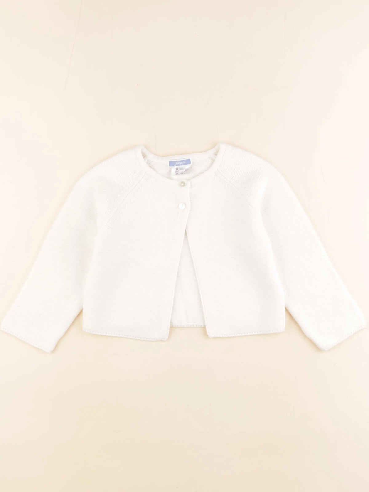 Jacadi - gilet blanc - 36 mois
