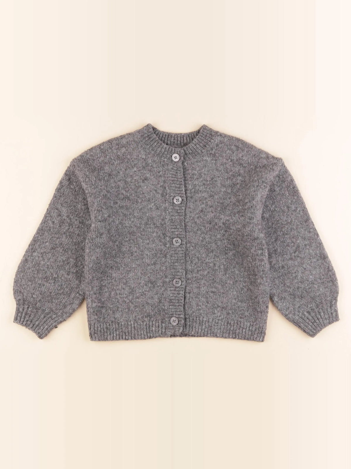 Vertbaudet - gilet gris - 6 ans