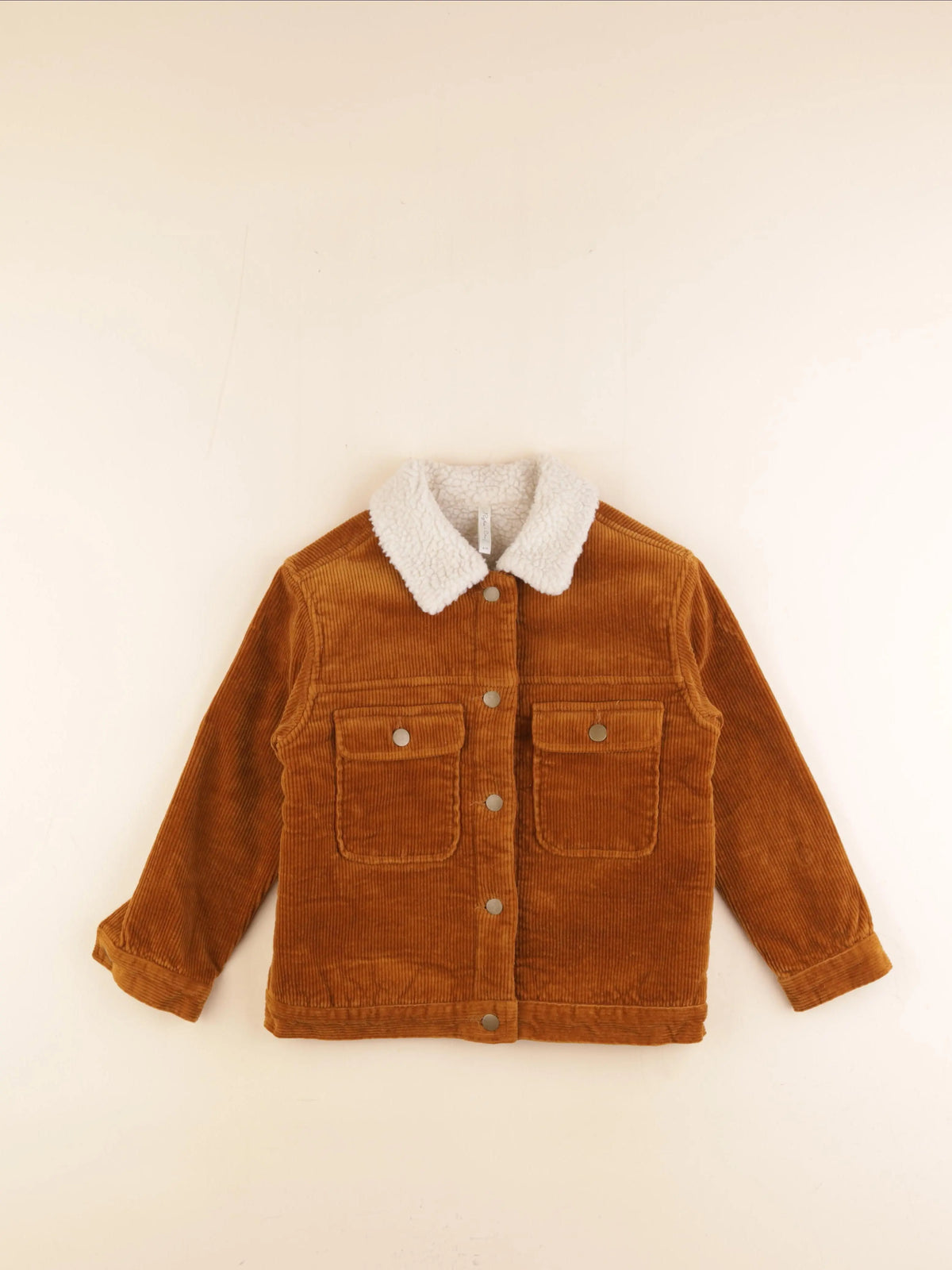 Rylee + Cru - veste doublé marron - 8/9 ans