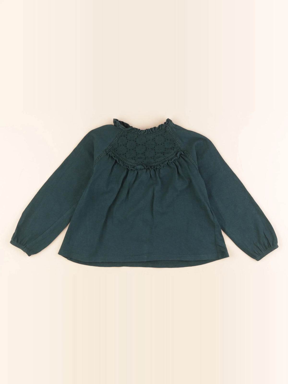 Vertbaudet - tee-shirt vert - 3 ans