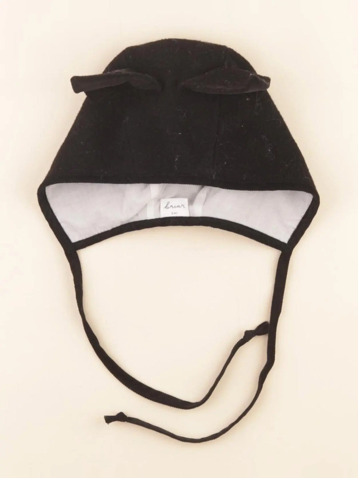 Briar - bonnet noir - 2/4 ans