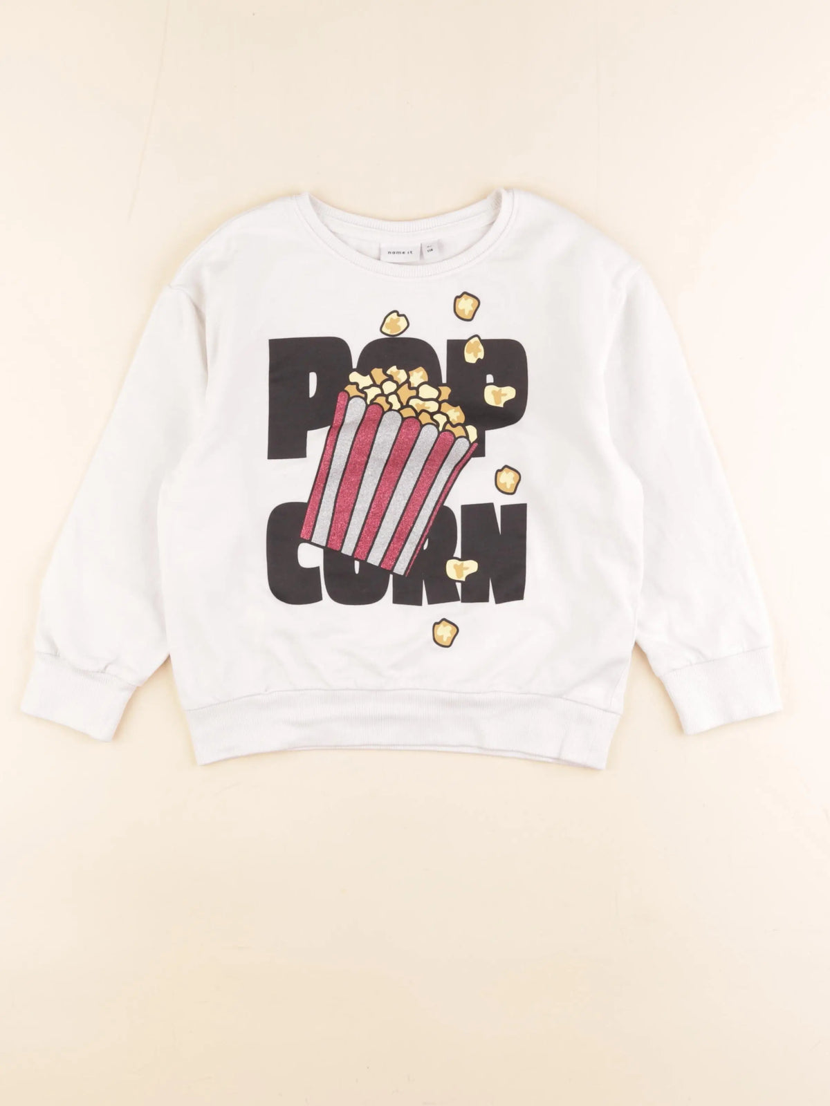 Name it - sweat blanc - 6 ans