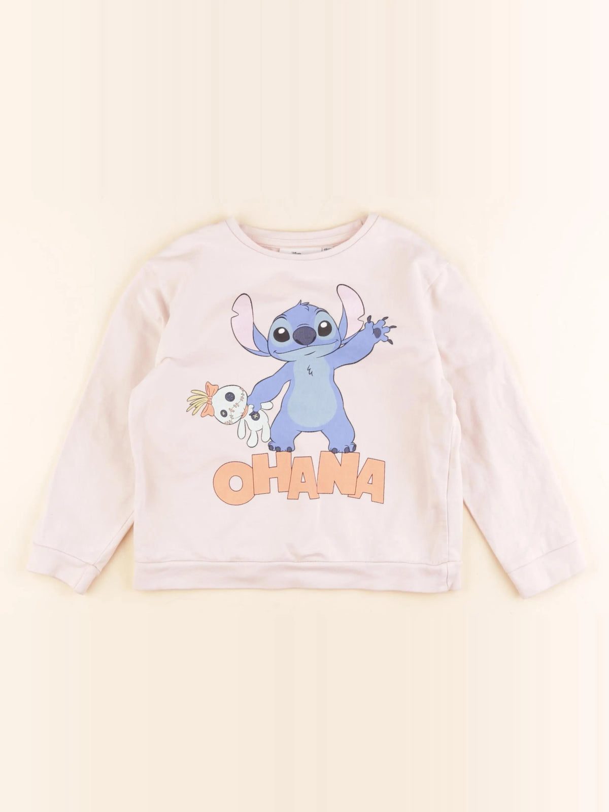 Vertbaudet - sweat rose - 6 ans