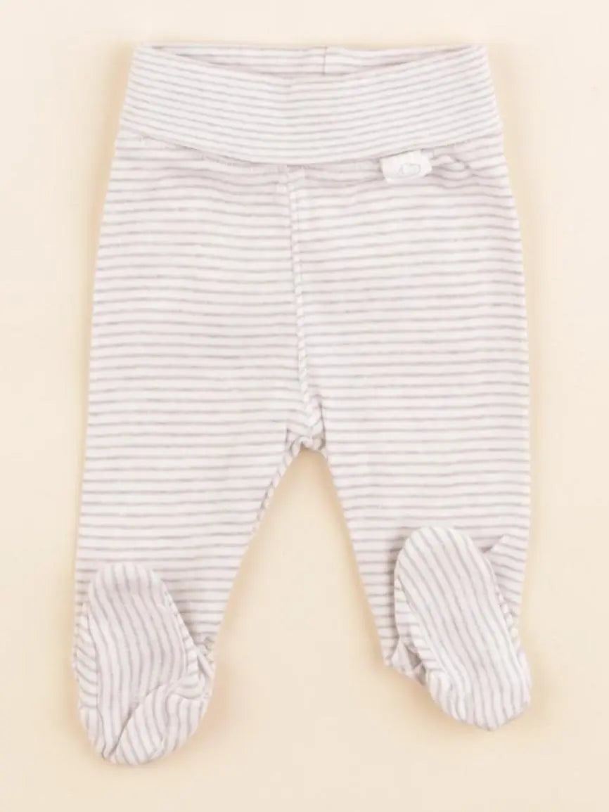 H&M - legging beige - 0/1 mois