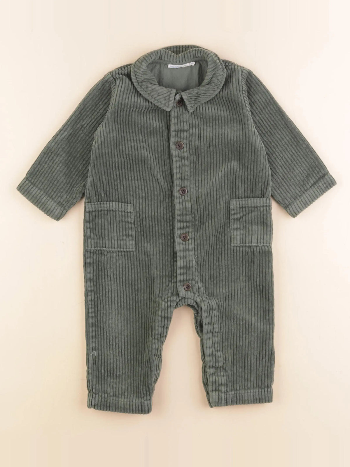 Boutchou - combinaison vert - 9 mois