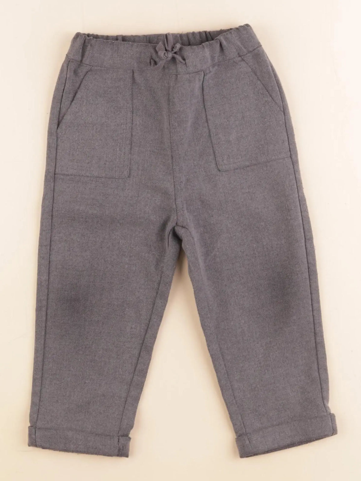 Eden & Victor - pantalon coton gris - 18 mois