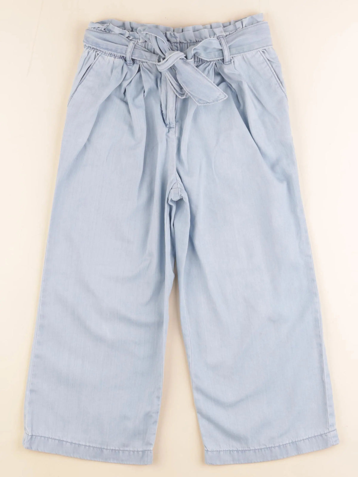 Vertbaudet - pantalon bleu - 7 ans
