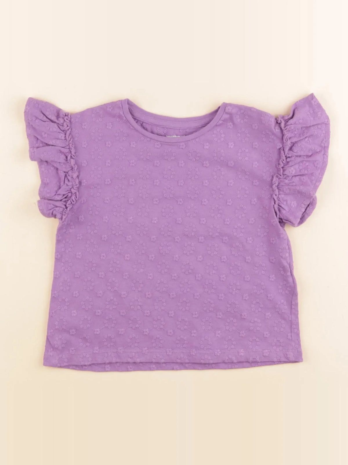 Vertbaudet - tee-shirt violet - 3 ans