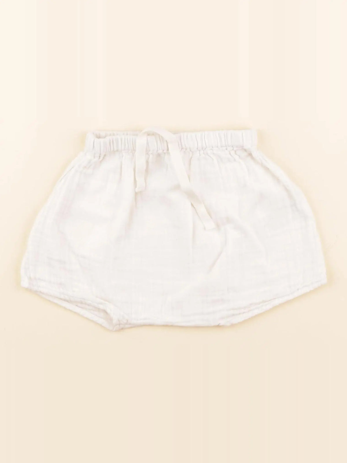 Petit Bateau - bloomer blanc - 12 mois