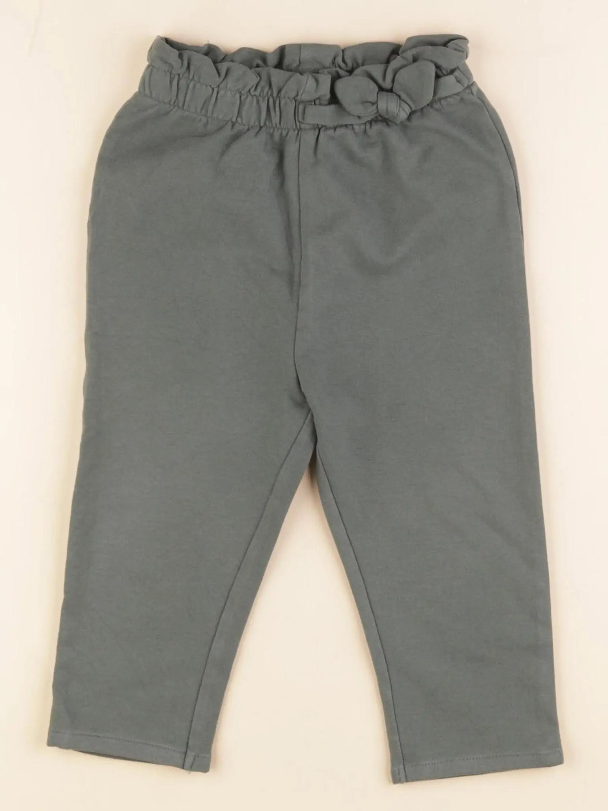 Vertbaudet - pantalon vert - 24 mois