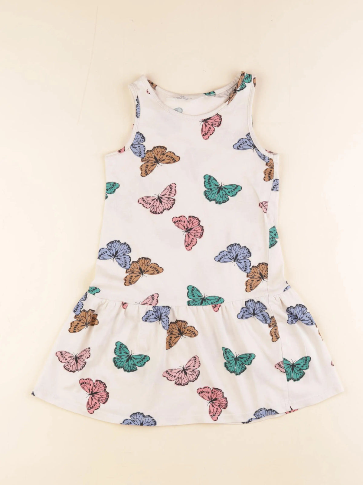 H&M - robe blanc - 4/6 ans