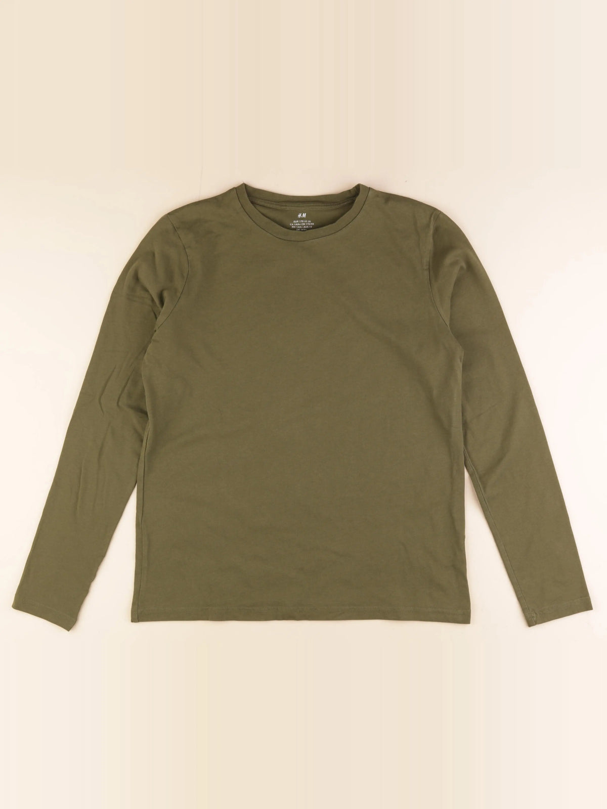 H&M - tee-shirt vert - 14 ans