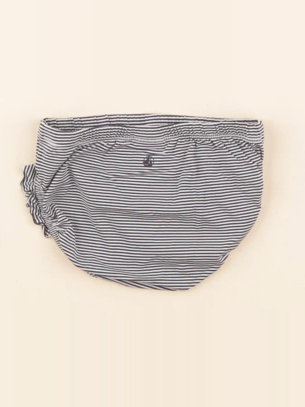 Petit Bateau - maillot de bain blanc, bleu - 18 mois