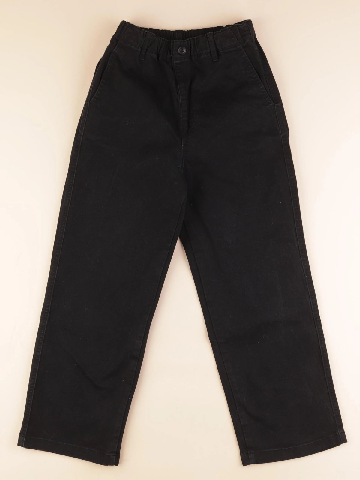 Uniqlo - pantalon noir - 9/10 ans