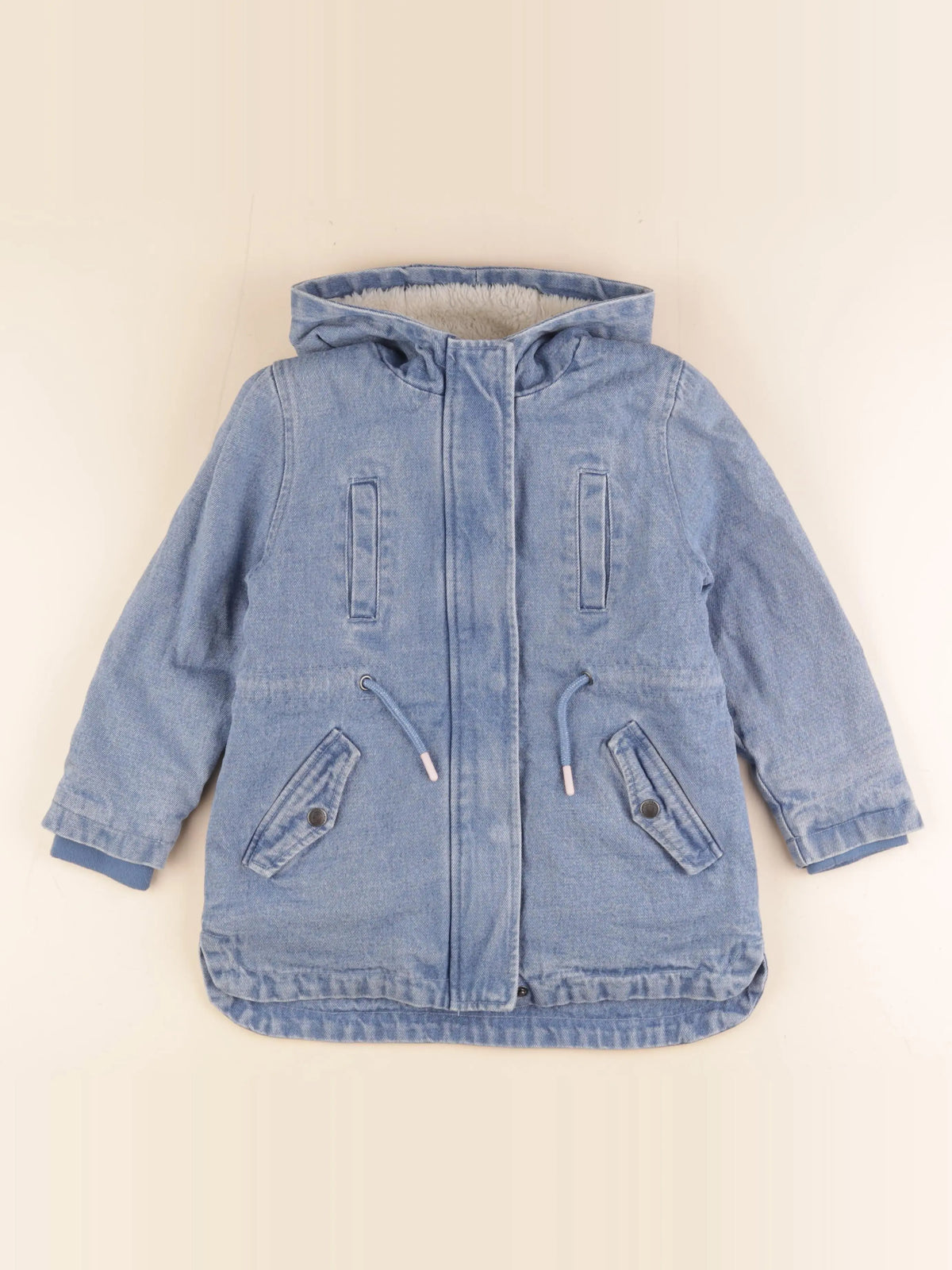 Vertbaudet - manteau bleu - 5 ans