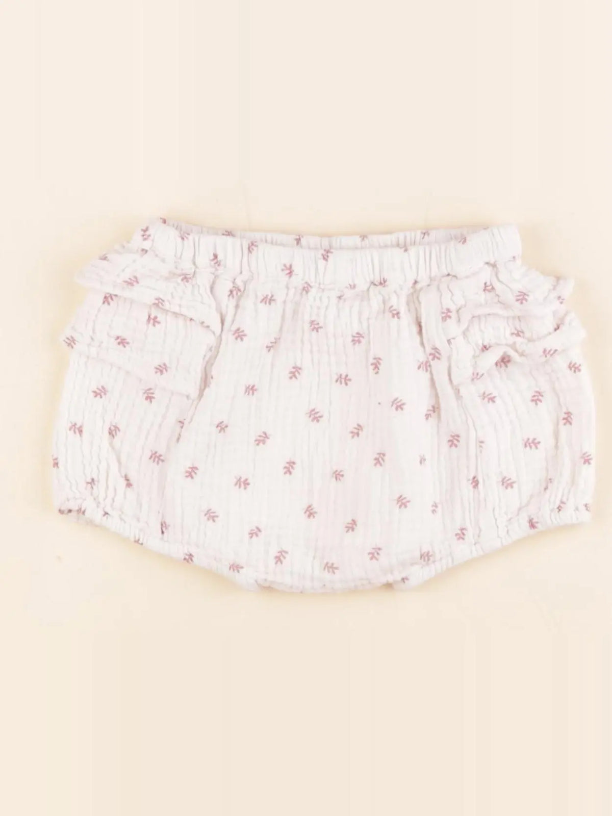 Boutchou - bloomer blanc - 9 mois