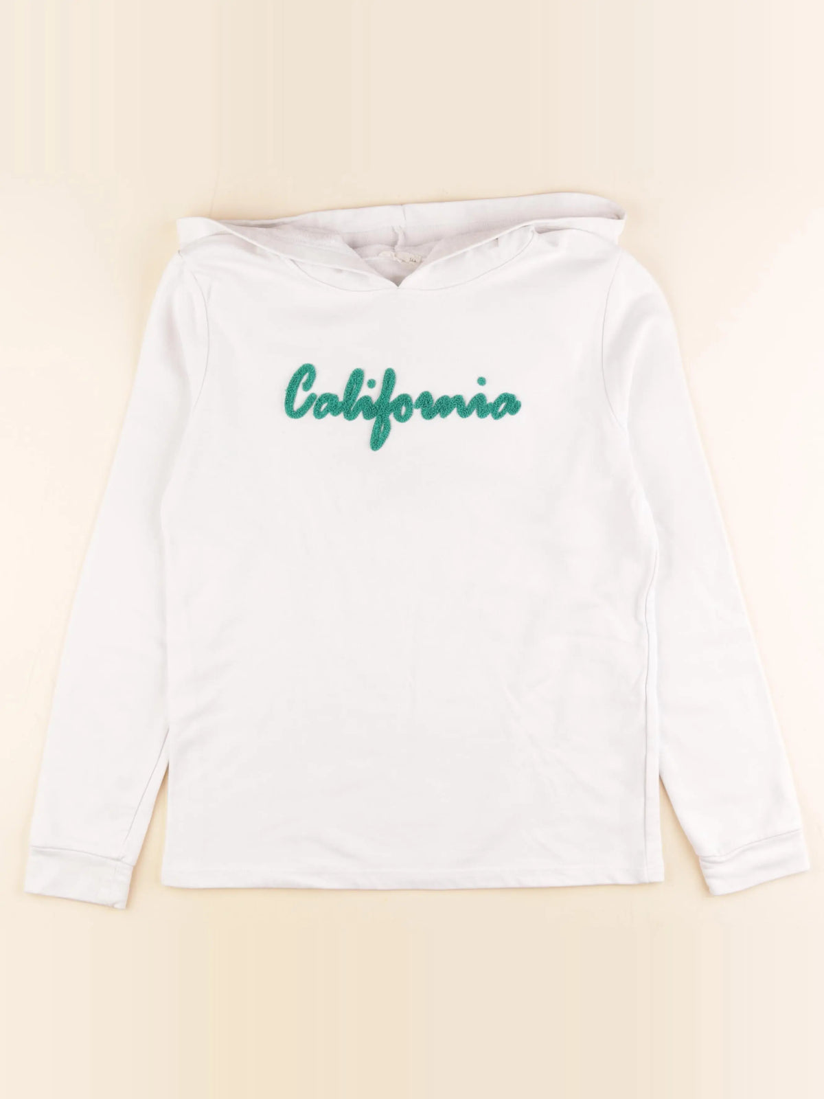 Little Cigogne - sweat blanc - 14 ans