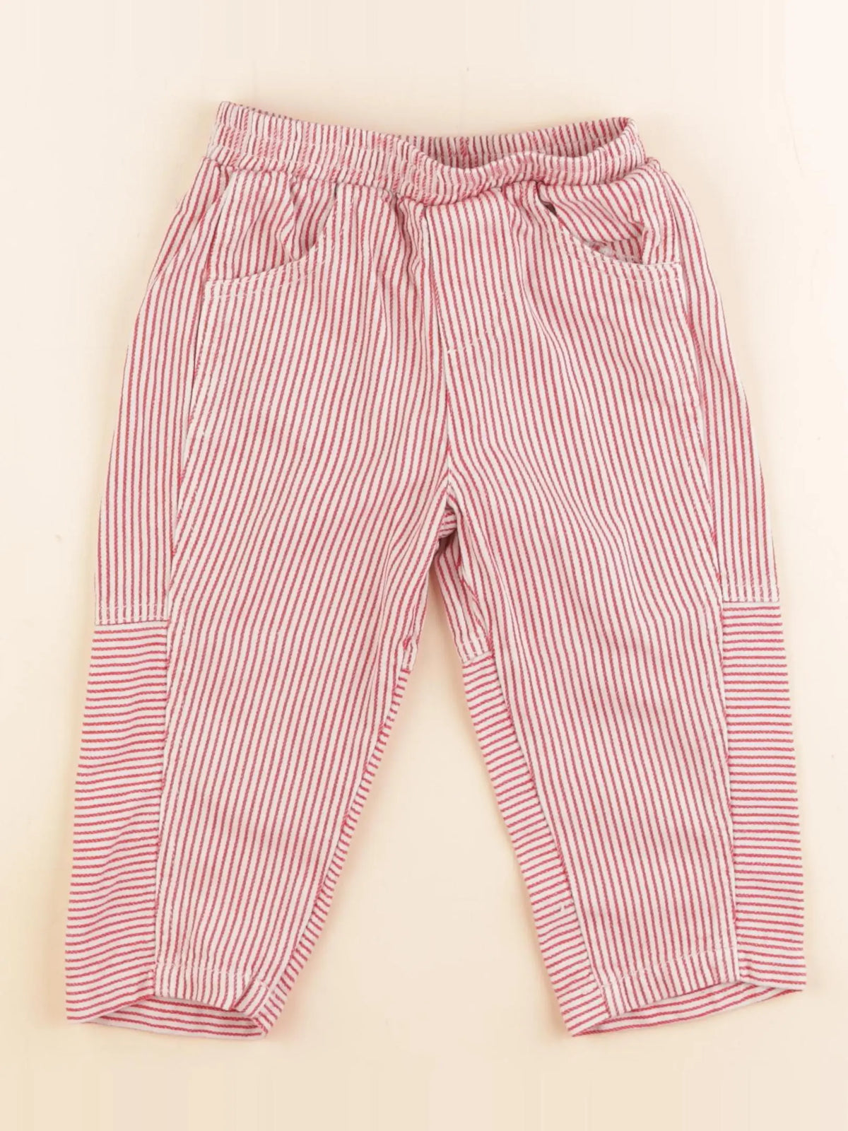 Boutchou - pantalon rouge - 18 mois