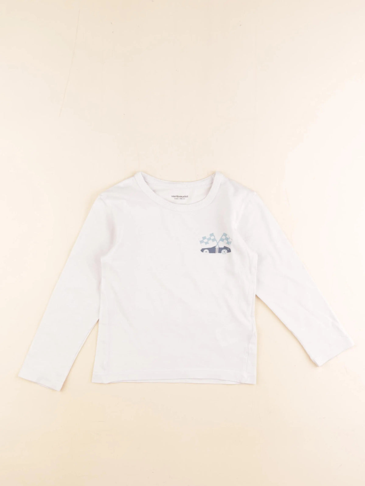 Vertbaudet - maillot de corps blanc - 5 ans