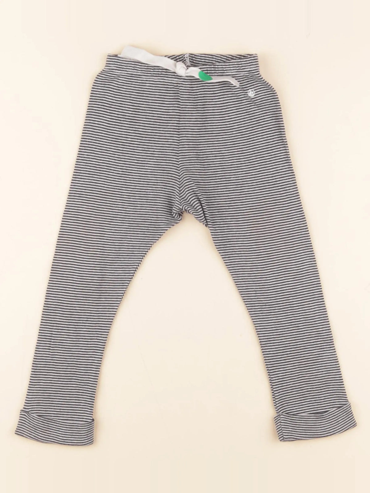 Petit Bateau - legging bleu - 24 mois