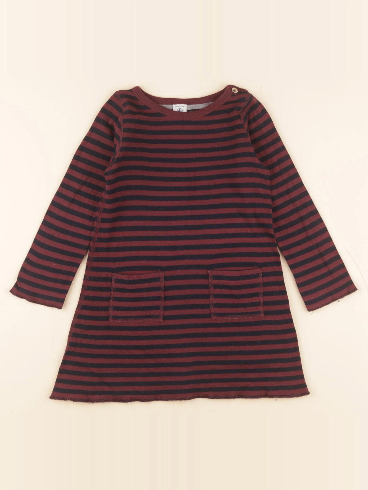 Petit Bateau - robe multicolore - 4 ans